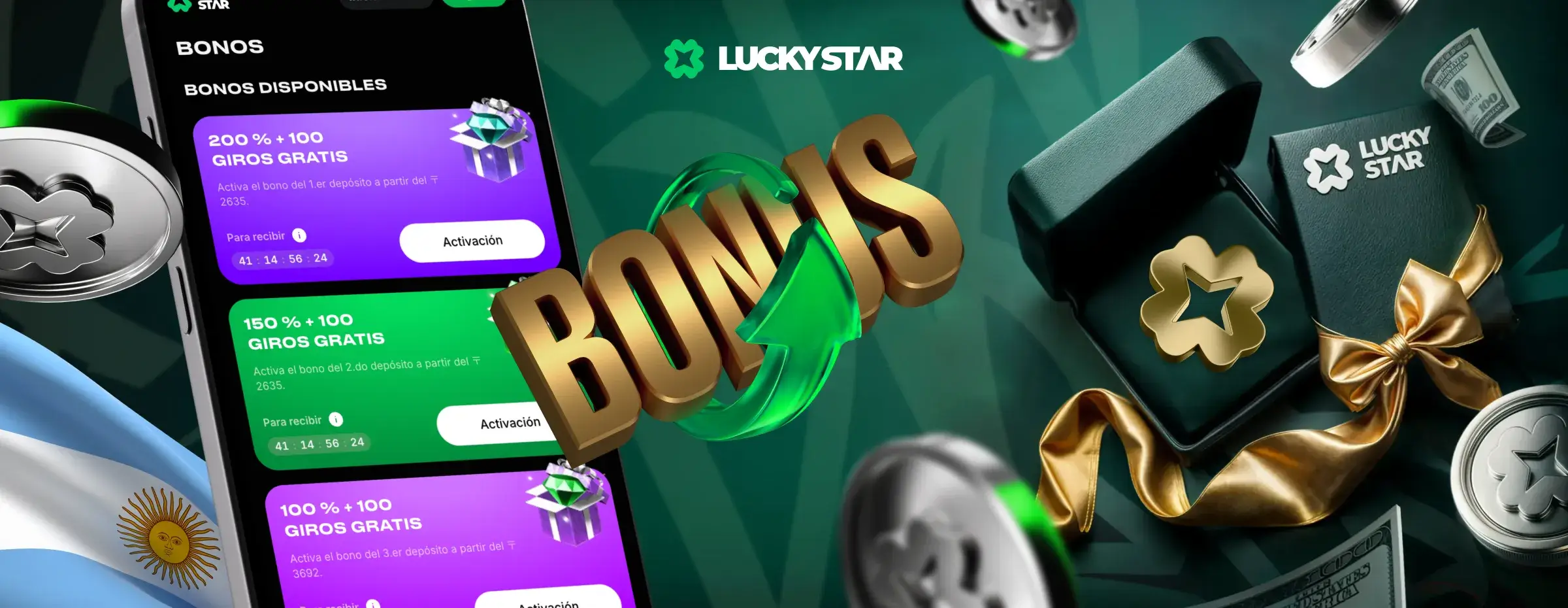 Lucky star bonus Lucky star bonus